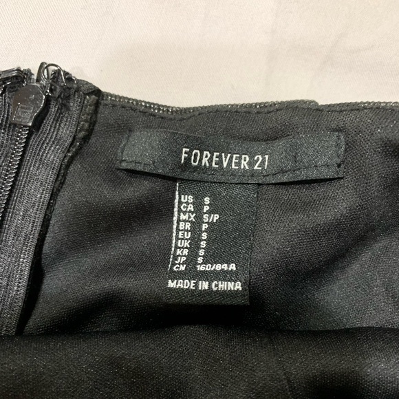 Strapless Black & Grey Bodycon Dress - Picture 5 of 5